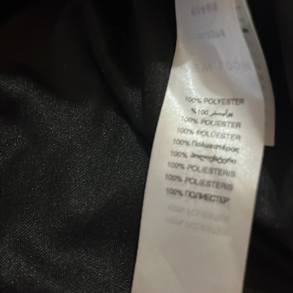 NEW LOOK Black Rose Embossed High Low Sleeveless Dress - Picture 12 of 12